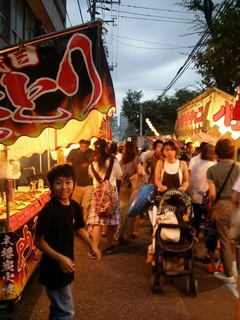 熊野神社盆踊り出演♪♪